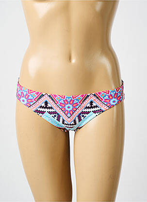 Bas de maillot de bain imprimé fantaisie culotte rose SEAFOLLY femme