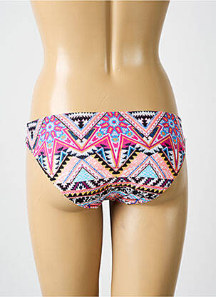Bas de maillot de bain imprimé fantaisie culotte rose SEAFOLLY femme