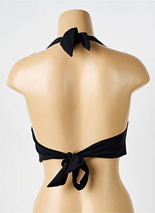 Haut de maillot de bain stretch haut soutien-gorge push-up noir SEAFOLLY femme