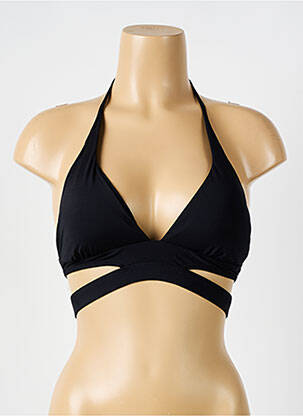 Haut de maillot de bain stretch haut soutien-gorge avec mousse de rembourrage amovible noir SEAFOLLY femme