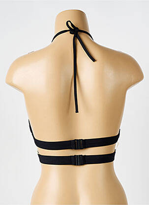 Haut de maillot de bain stretch haut soutien-gorge avec mousse de rembourrage amovible noir SEAFOLLY femme