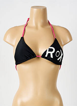 Haut de maillot de bain stretch haut triangles noir ROXY femme