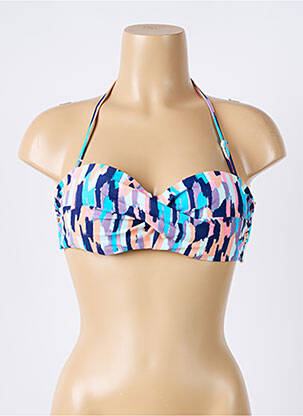 Haut de maillot de bain stretch haut bandeau bleu ROXY femme