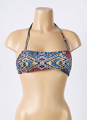 Haut de maillot de bain stretch haut bandeau bleu ROXY femme