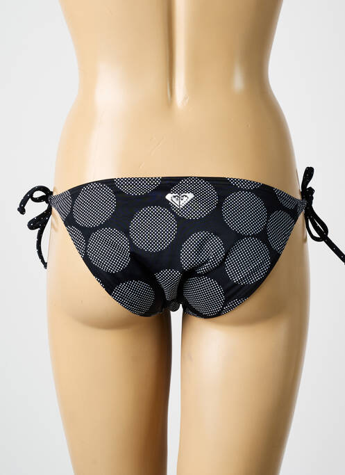 Bas de maillot de bain imprimé fantaisie bikini noir ROXY femme