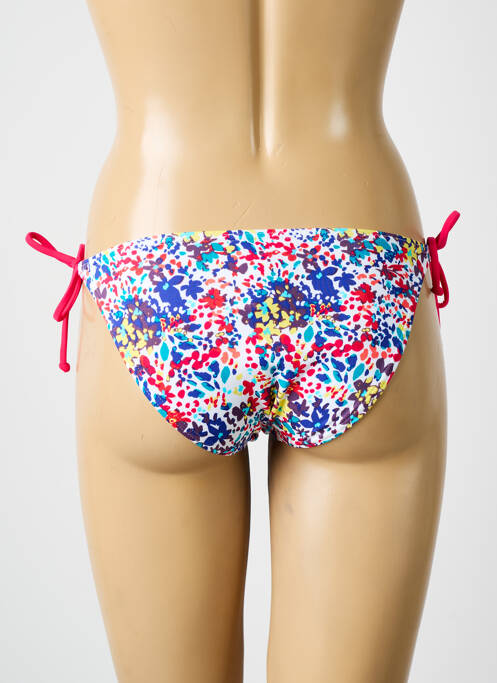 Bas de maillot de bain imprimé fantaisie bikini bleu ROXY femme