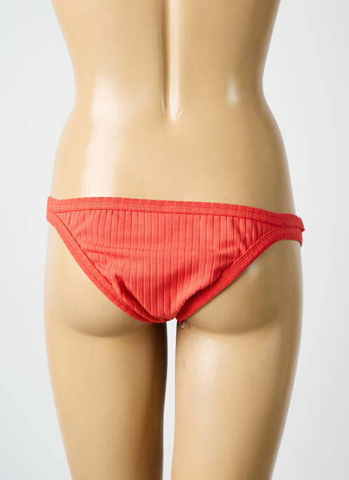 Bas de maillot de bain stretch culotte orange SEAFOLLY femme