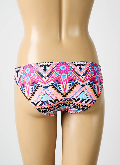 Bas de maillot de bain imprimé fantaisie culotte rose SEAFOLLY femme