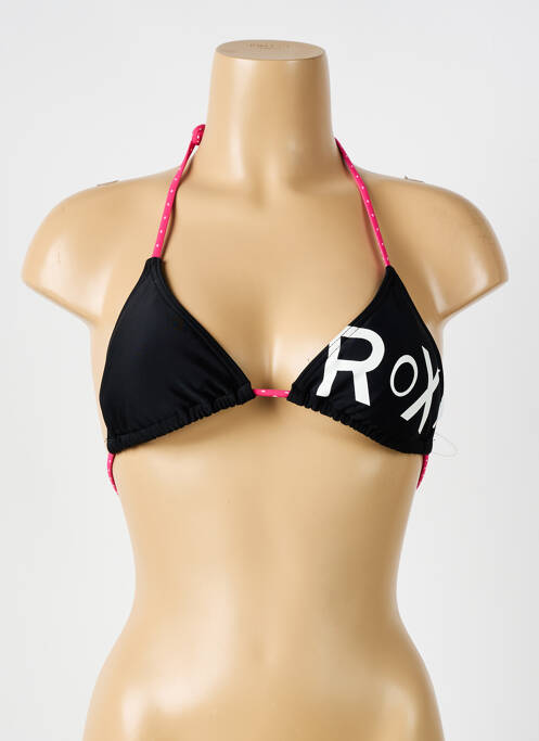 Haut de maillot de bain stretch haut triangles noir ROXY femme