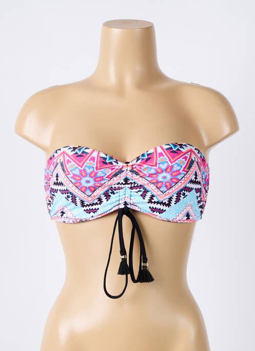 Haut de maillot de bain haut bandeau haut bandeau rose SEAFOLLY femme