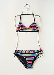 Maillot de bain 2 pièces noir ROXY pour fille seconde vue