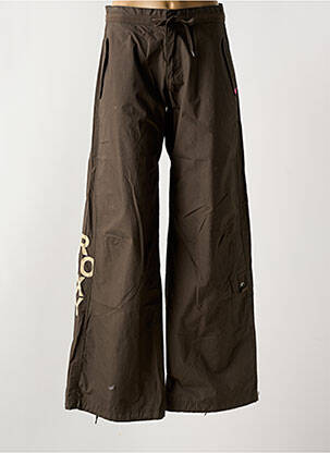 Pantalon flare taille normale taille normale marron ROXY femme