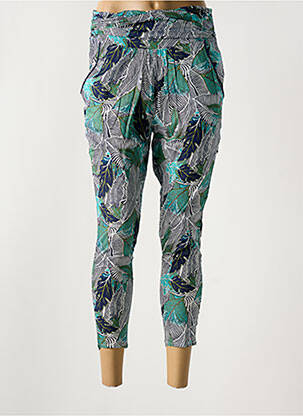 Pantalon 7/8 taille haute taille haute bleu ROXY femme