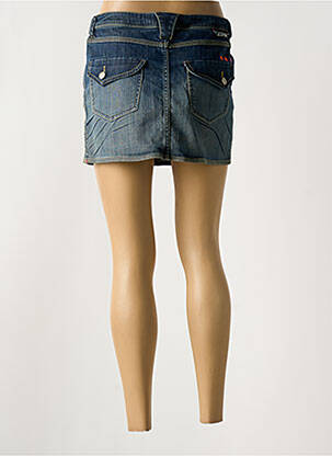 Mini-jupe coupe droite bleu ROXY femme