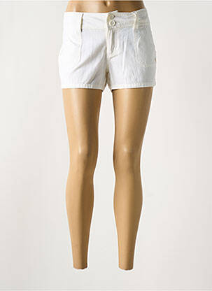 Short tissage denim taille basse beige ROXY femme
