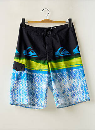 Short de bain tissage popeline bleu QUIKSILVER garcon