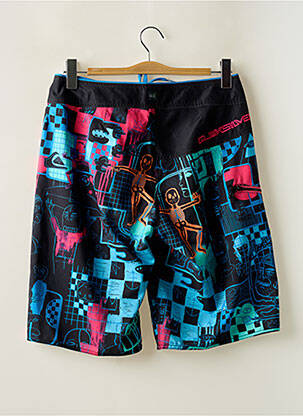 Short de bain tissage popeline noir QUIKSILVER homme