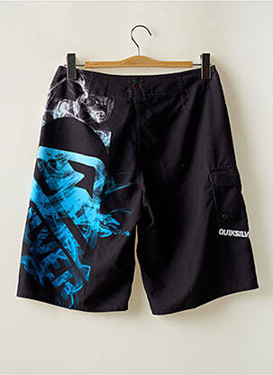 Short de bain tissage popeline noir QUIKSILVER homme
