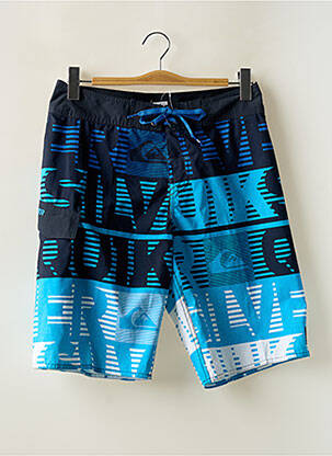 Short de bain tissage popeline bleu QUIKSILVER homme