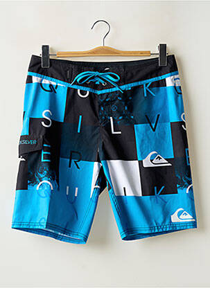 Short de bain imprimé fantaisie bleu QUIKSILVER homme
