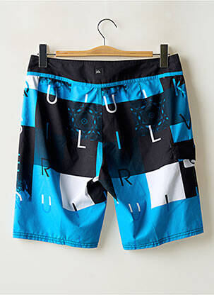 Short de bain imprimé fantaisie bleu QUIKSILVER homme
