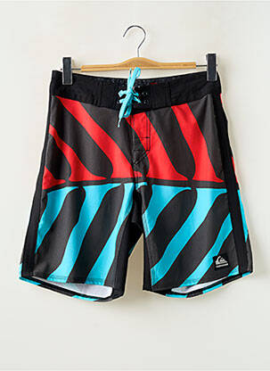 Short de bain imprimé fantaisie noir QUIKSILVER homme
