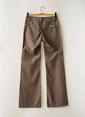 Pantalon flare marron QUIKSILVER pour femme seconde vue