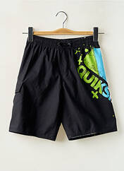 Short de bain noir QUIKSILVER pour garçon seconde vue
