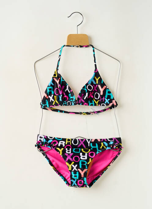 Maillot de bain 2 pièces noir ROXY GIRL pour fille