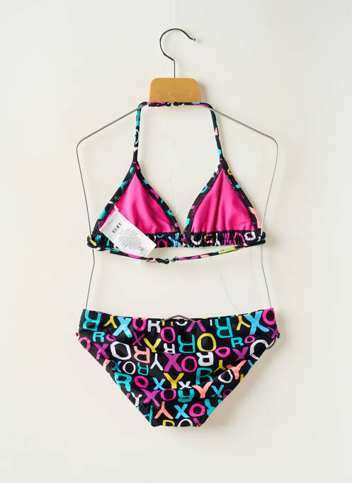 Maillot de bain 2 pièces noir ROXY GIRL fille