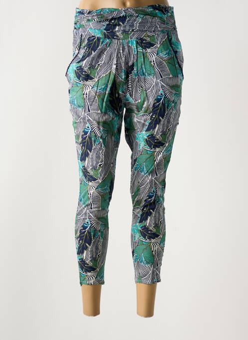 Pantalon 7/8 taille haute taille haute bleu ROXY femme