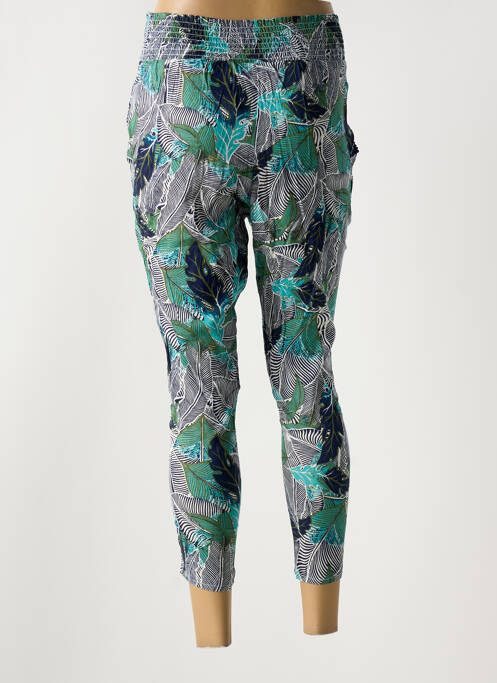 Pantalon 7/8 taille haute taille haute bleu ROXY femme