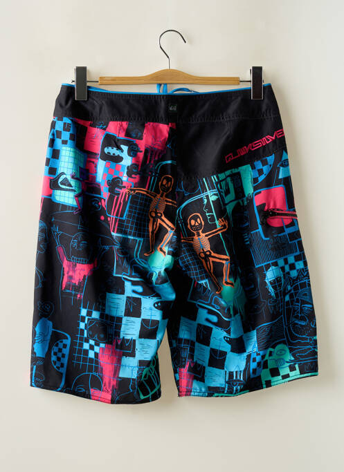 Short de bain tissage popeline noir QUIKSILVER homme