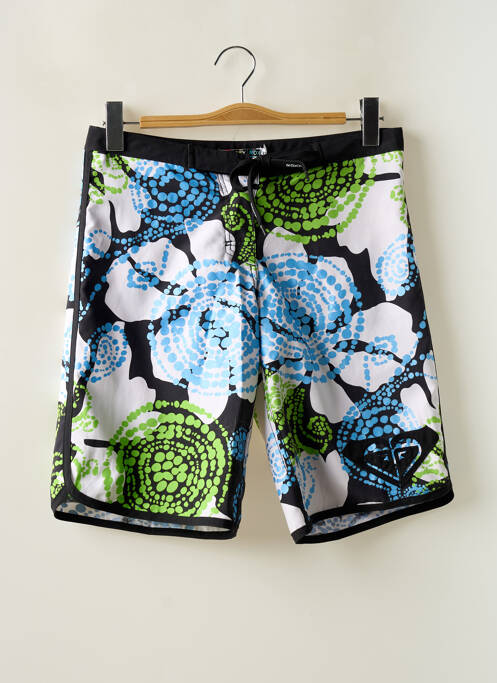 Bas de maillot de bain effet matière satinée short noir ROXY femme