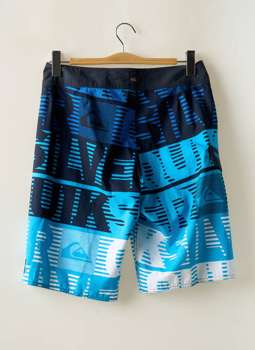 Short de bain tissage popeline bleu QUIKSILVER homme