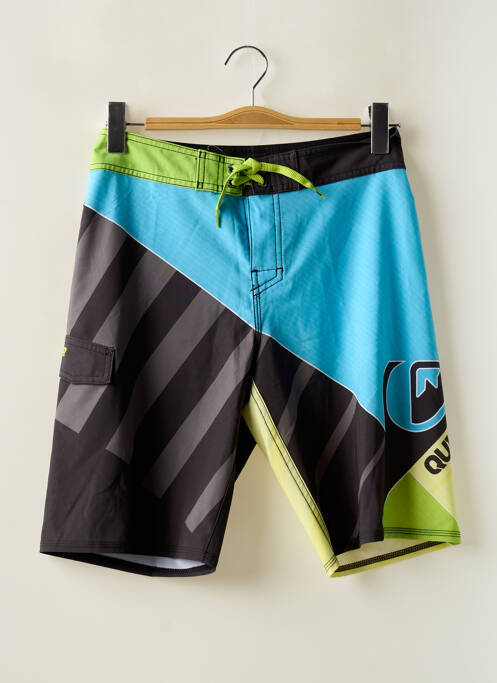 Short de bain tissage popeline vert QUIKSILVER homme