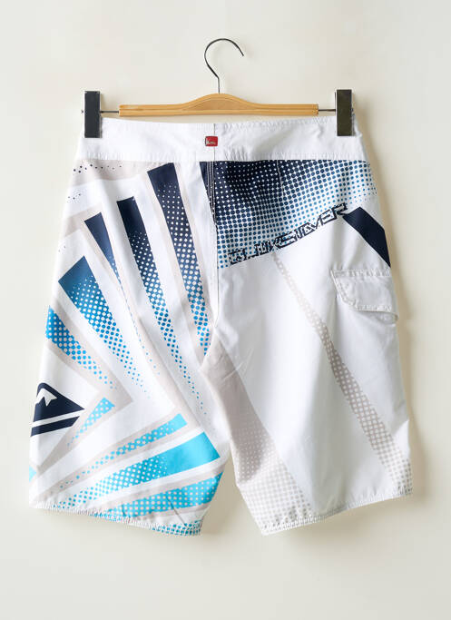 Short de bain imprimé fantaisie blanc QUIKSILVER homme
