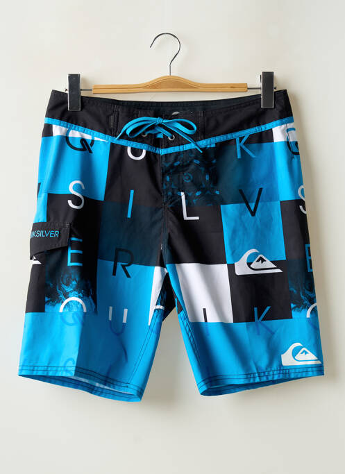 Short de bain imprimé fantaisie bleu QUIKSILVER homme