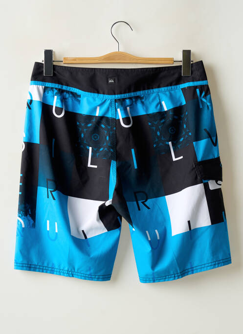 Short de bain imprimé fantaisie bleu QUIKSILVER homme