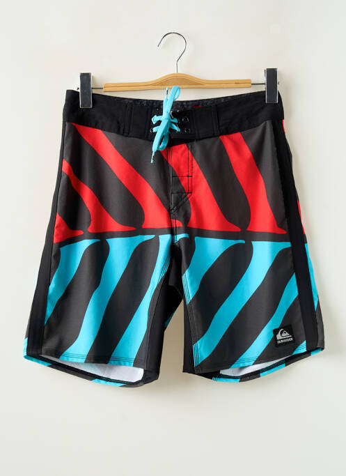 Short de bain imprimé fantaisie noir QUIKSILVER homme