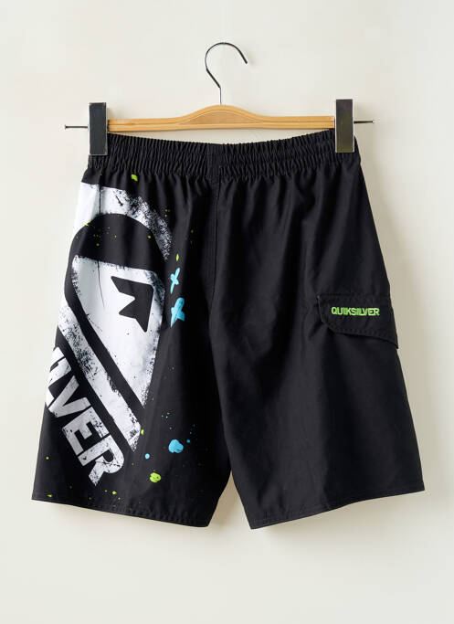 Short de bain stretch noir QUIKSILVER garcon