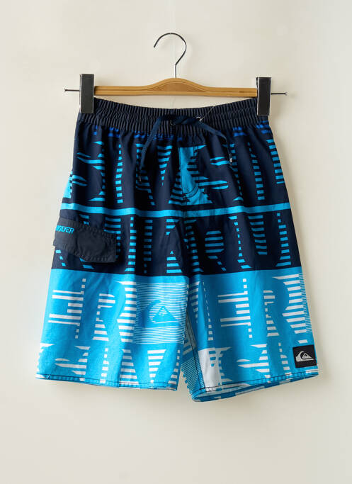 Short de bain bleu QUIKSILVER pour garçon