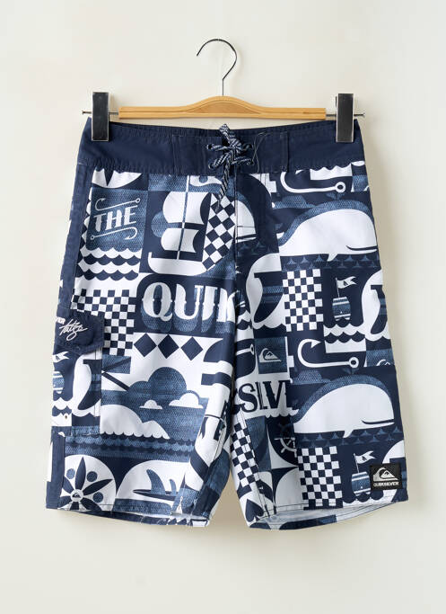 Short de bain bleu QUIKSILVER pour garçon