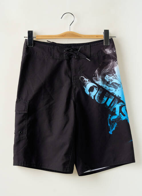 Short de bain noir QUIKSILVER pour garçon