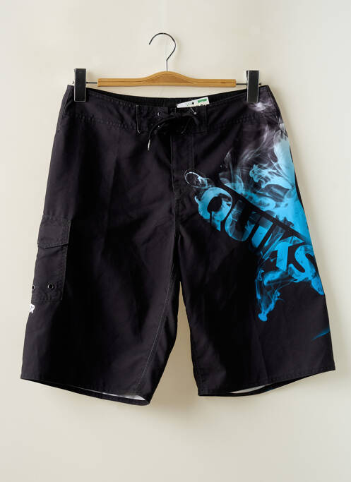 Short de bain noir QUIKSILVER pour homme