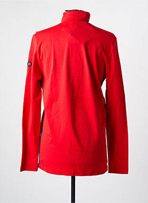 Veste casual col col montant rouge NEWLAND homme