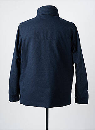 Doudoune poches a capuche bleu VUARNET homme