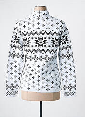 Gilet manches longues blanc NEWLAND pour femme seconde vue