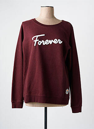 Sweat-shirt rouge FRENCH DISORDER pour femme