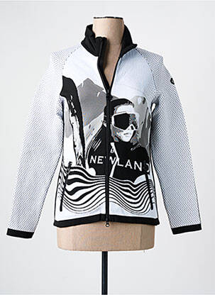 Veste casual blanc NEWLAND pour femme